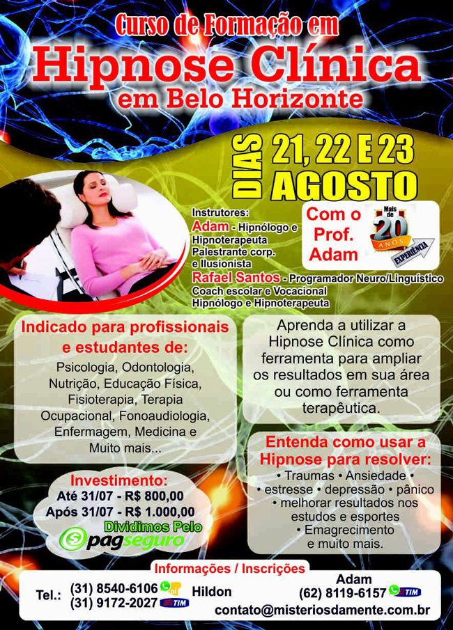 curso de hipnose