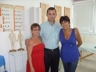 Inês, Adeilde e Francisco