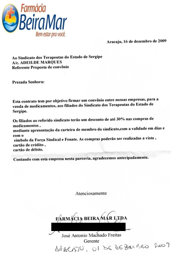 carta sindical