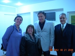 Cris, Adeilde, Álvaro e Wilson