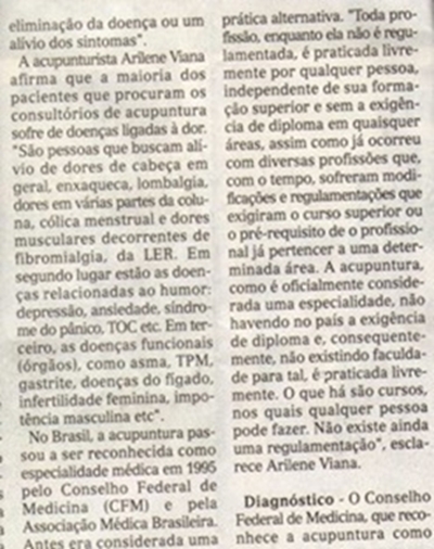 matéria de jornal