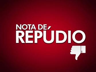 nota de repúdio