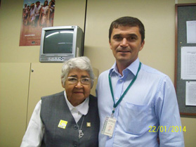 Dr Delcimar e Irmã Socorro
